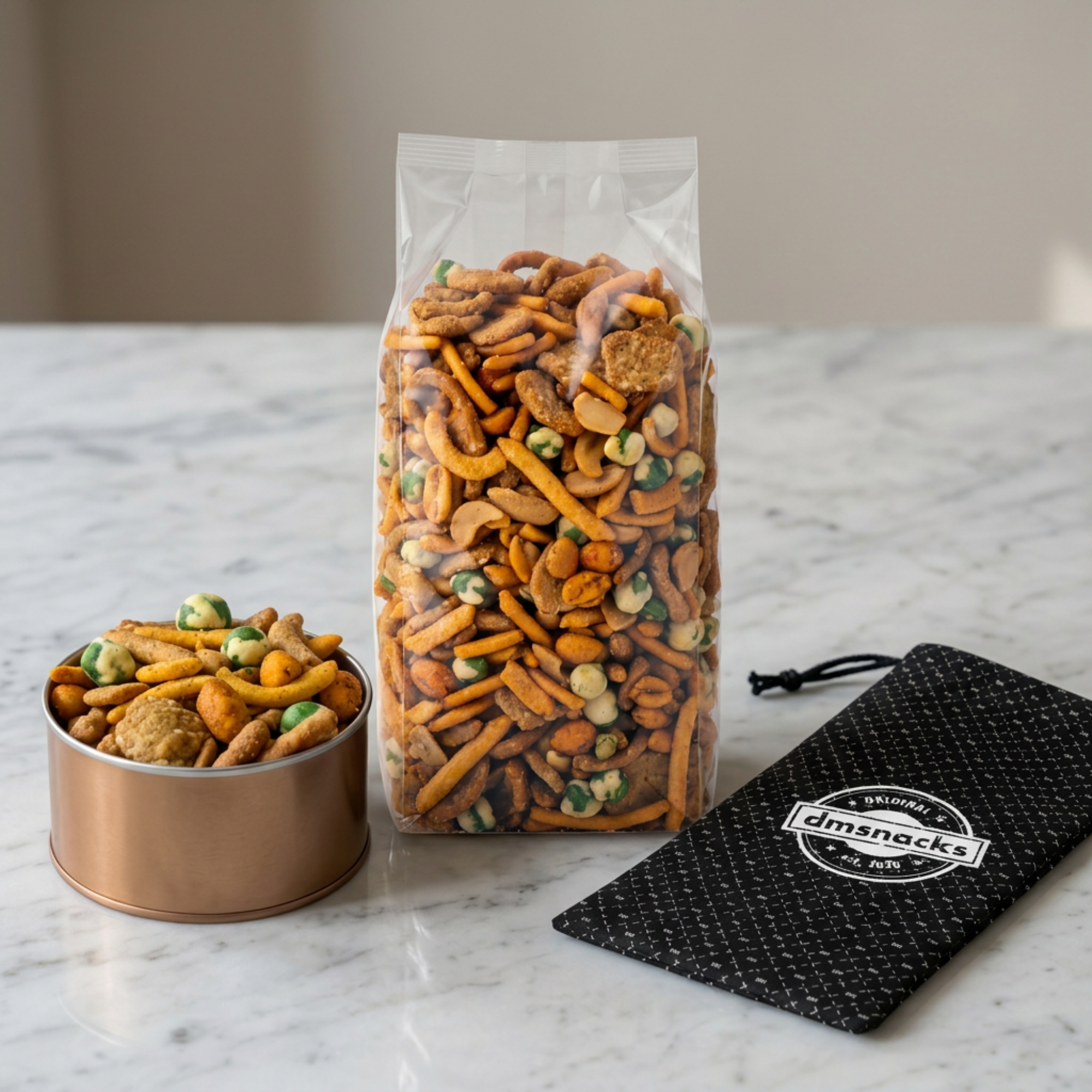 Taproom Spicy Nut Mix – Snack Blend in 1 lb. Gift Bag – DM Snacks Taproom Spicy Nut Mix – Snack Blend in 1 lb. Gift Bag – DM Snacks