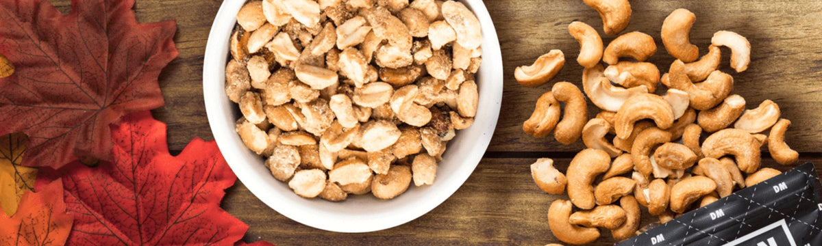 Thanksgiving Afternoon Snacks - Get Nuts on Turkey Day