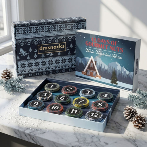 Dm Snacks 12 Days of Gourmet Nuts Advent Calendar