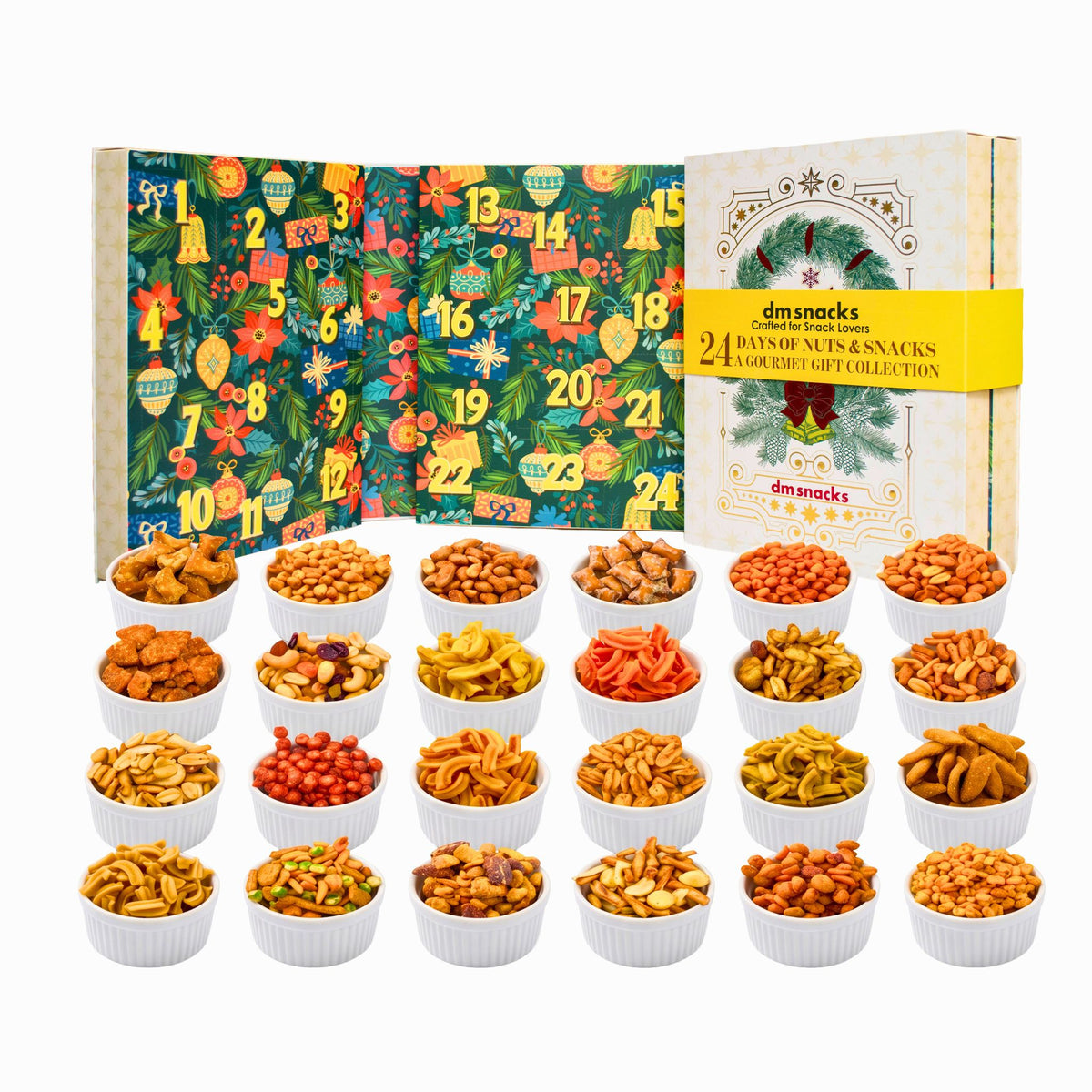 dm snacks 24 day advent calendar of nuts and snacks