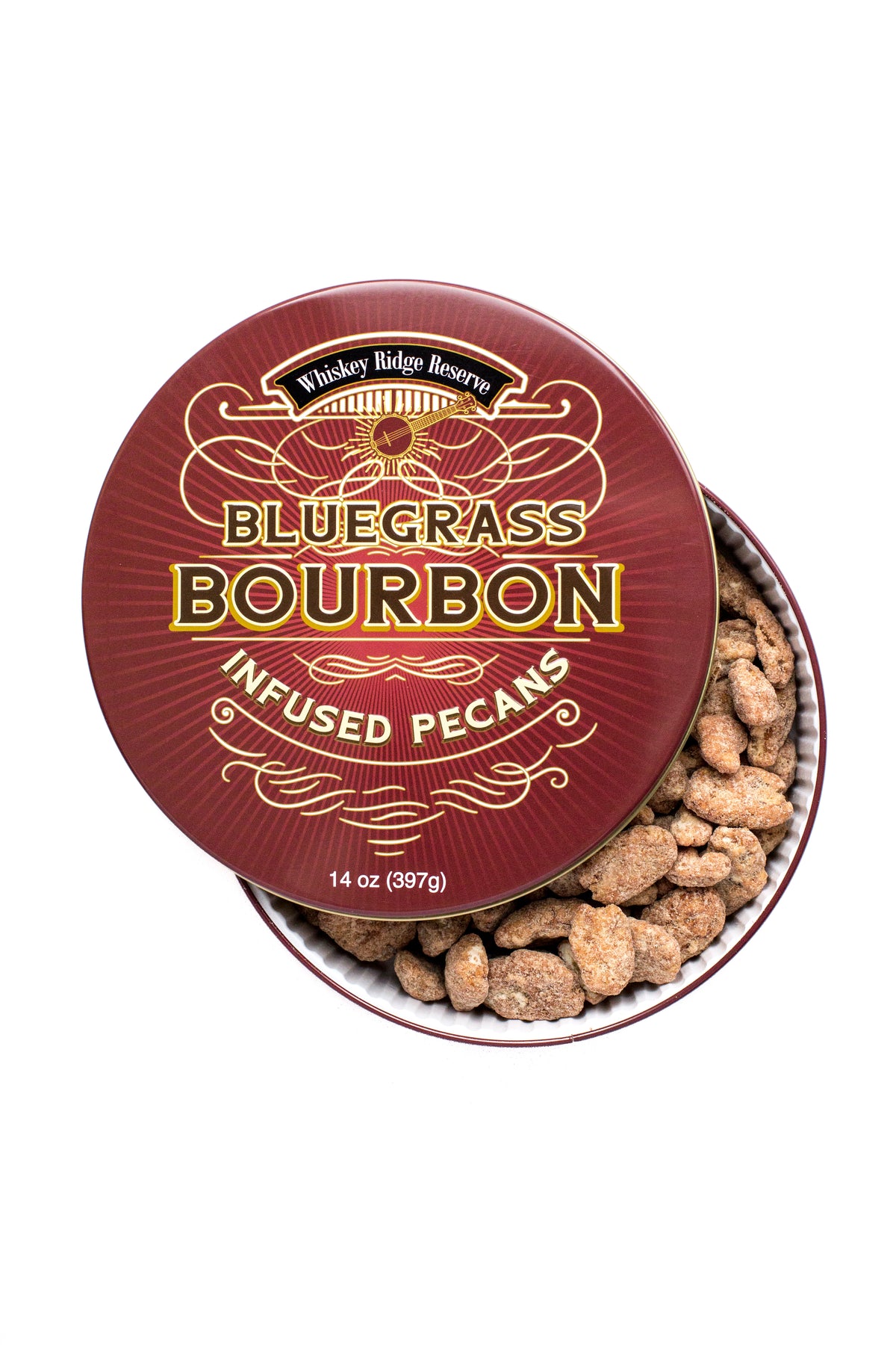 DM Snacks Southern bourbon pecan snack gift tin