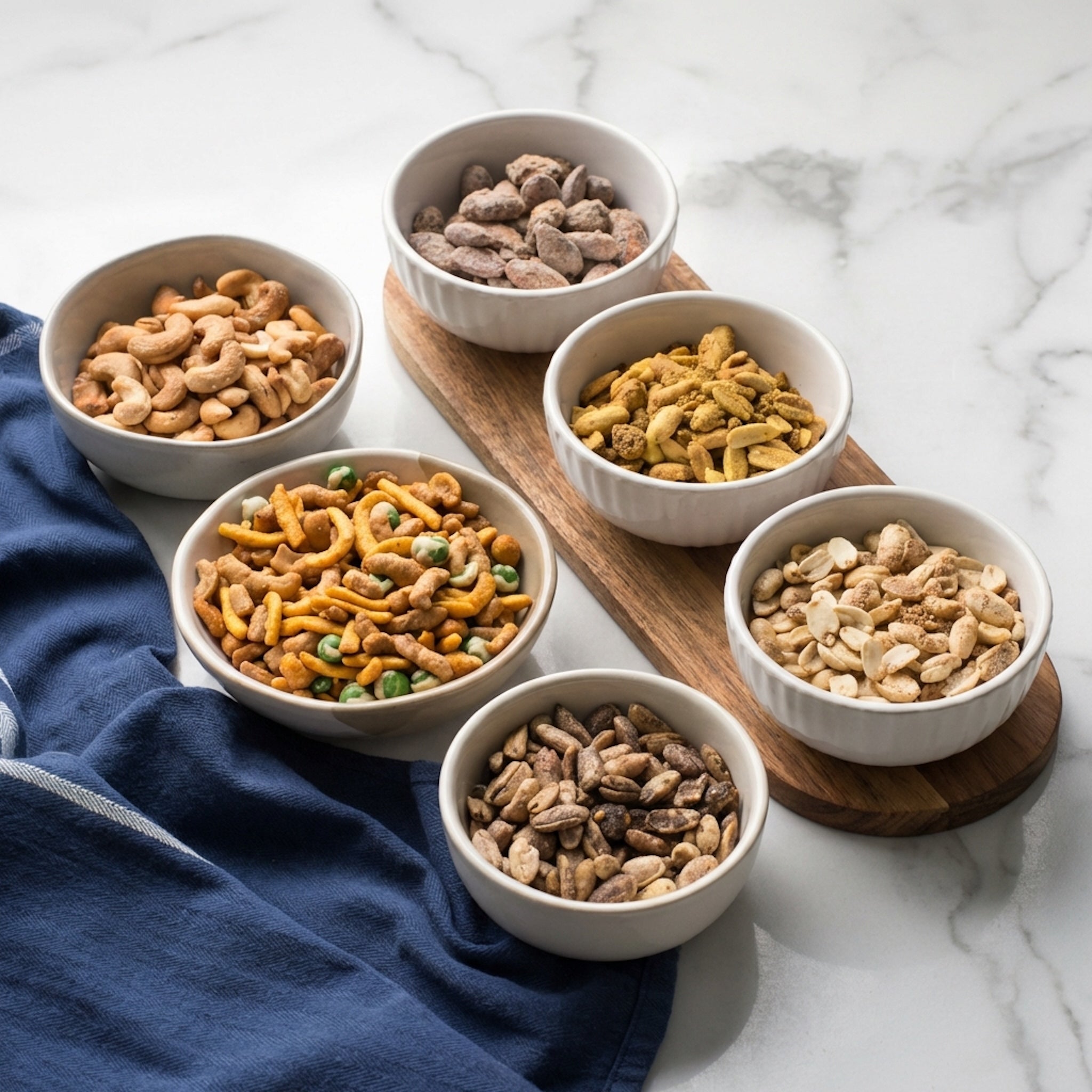 Manly Nut Box – 6 Savory Snack Flavors - Gift for Men – DM Snacks