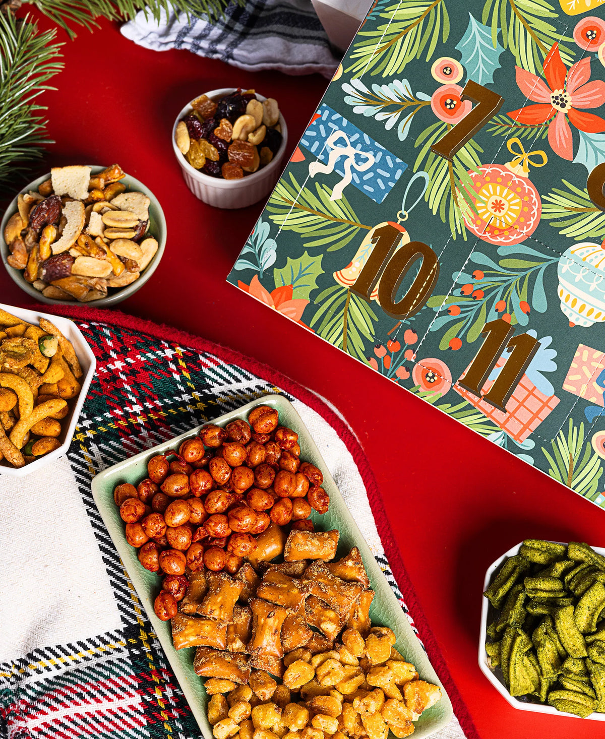 EXCLUSIVE 24 Days of Gourmet Nuts & Snacks Advent Calendar