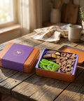 Chocolate Salted Caramel Biscotti Dried Fruit and Nut Gift Tin
