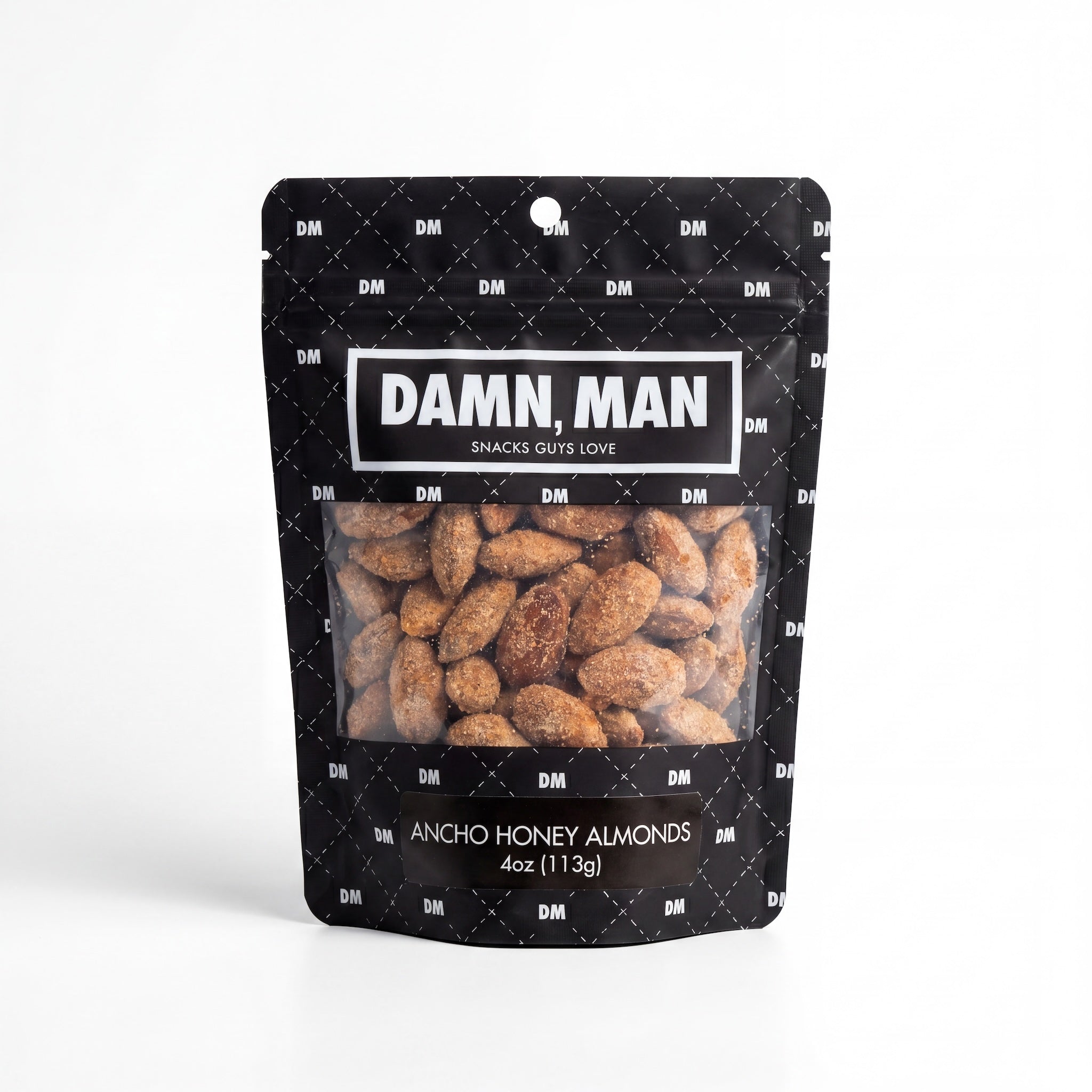 Damn Man Ancho Honey Almonds 4 Oz