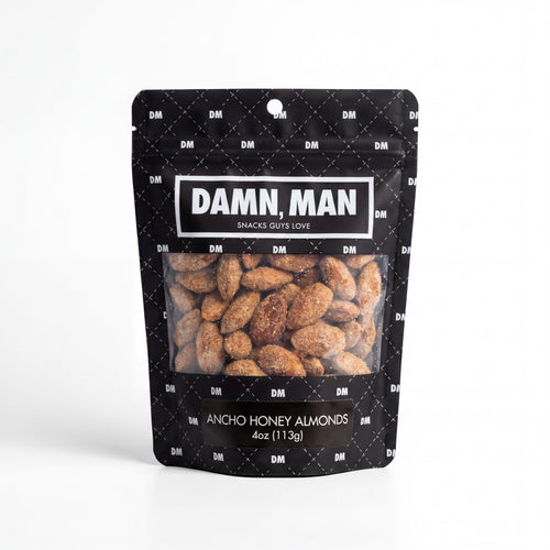 Damn Man Ancho Honey Almonds 4 Oz