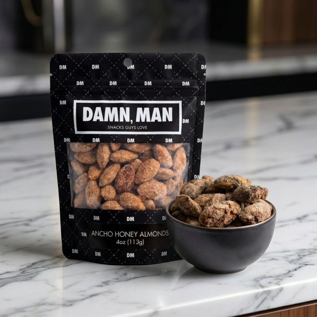 Ancho Honey Almonds Resealable Bag