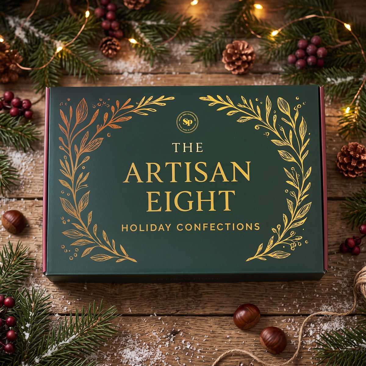Sugar Plum Chocolates The Artisan Eight Holiday Gift Box 
