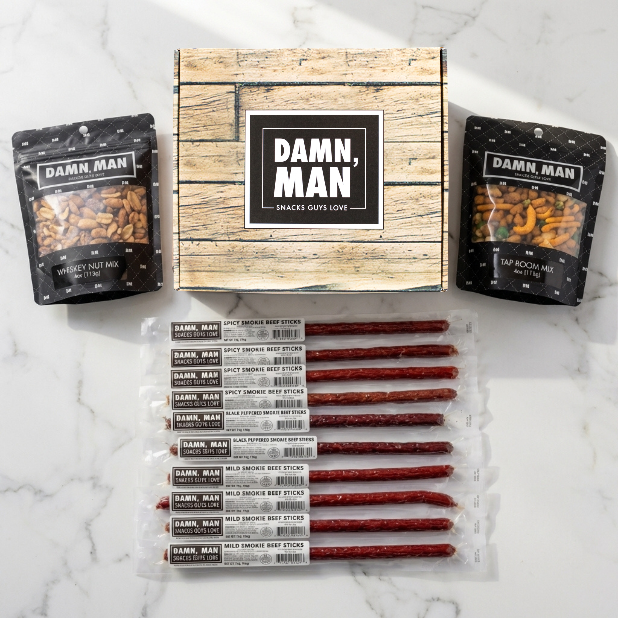 Nuts & Beef Box – High-Protein Snack Gift