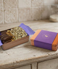 Chocolate Biscotti and Pistachios Gift Tin