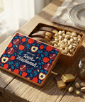 Rosh Hashanah Chocolate Biscotti and Nut Gift Tin