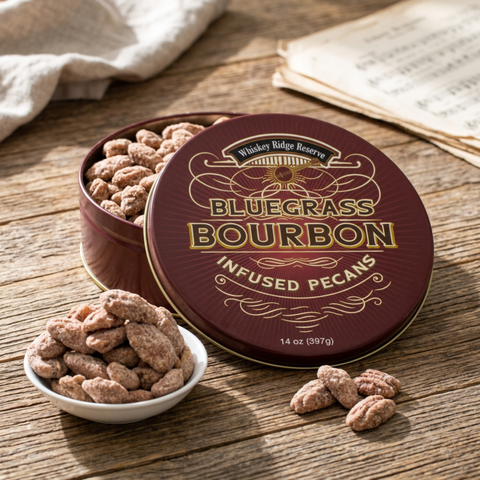 Whiskey Ridge Reserve Bluegrass Bourbon Pecans