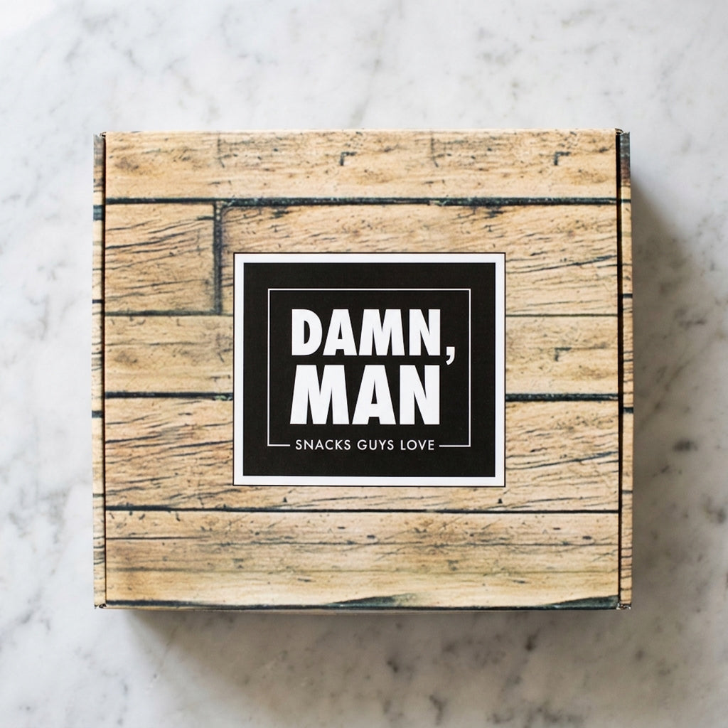 Damn Man Snacks Guys Love Nut Gift Box