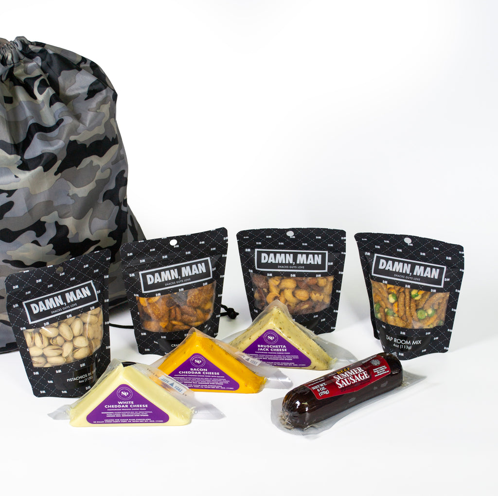 DM Snacks Deluxe Charcuterie Bag 8 Snacks
