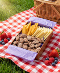 Honey Bourbon Pecans and Cheese Snack Gift Tin