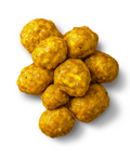 Coconut Curry Peanuts Closeup
