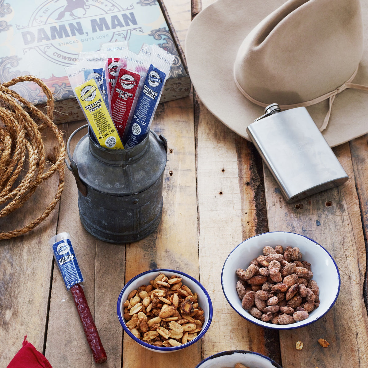 Damn Man Cowboy Snack Gift Box