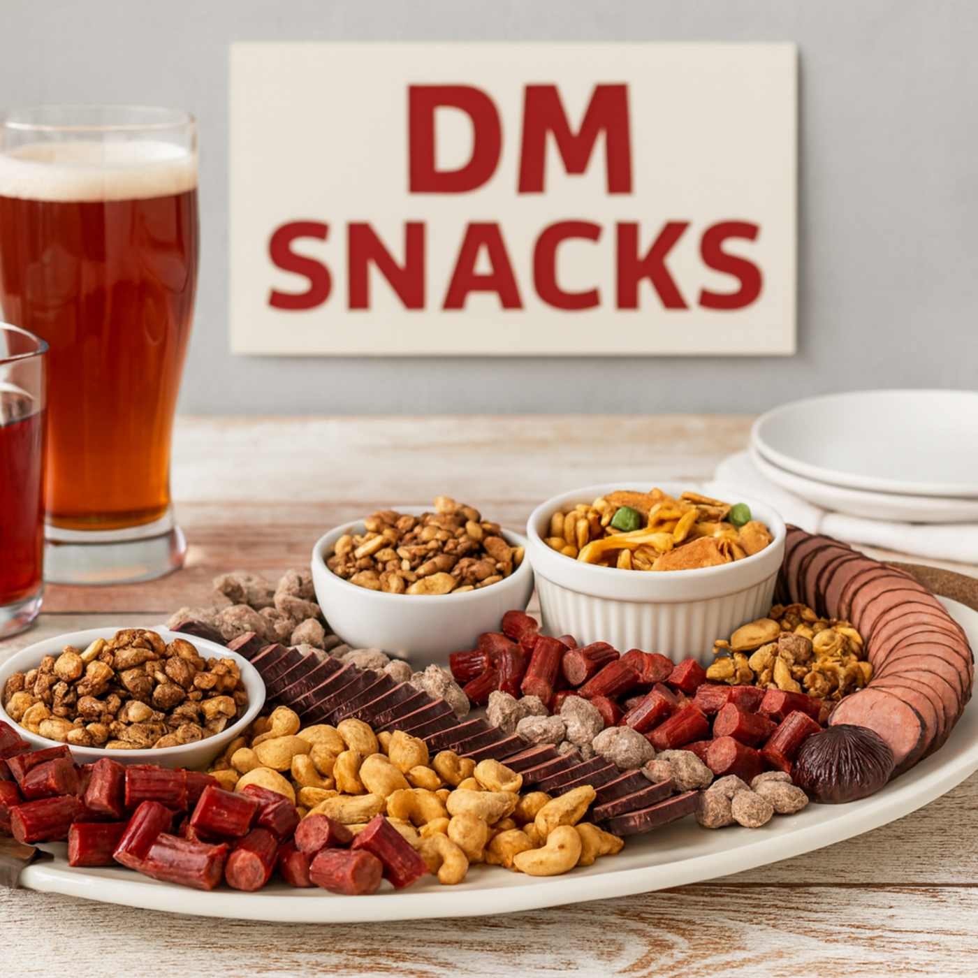 Deluxe Beef and Nut Box 21 Snacks