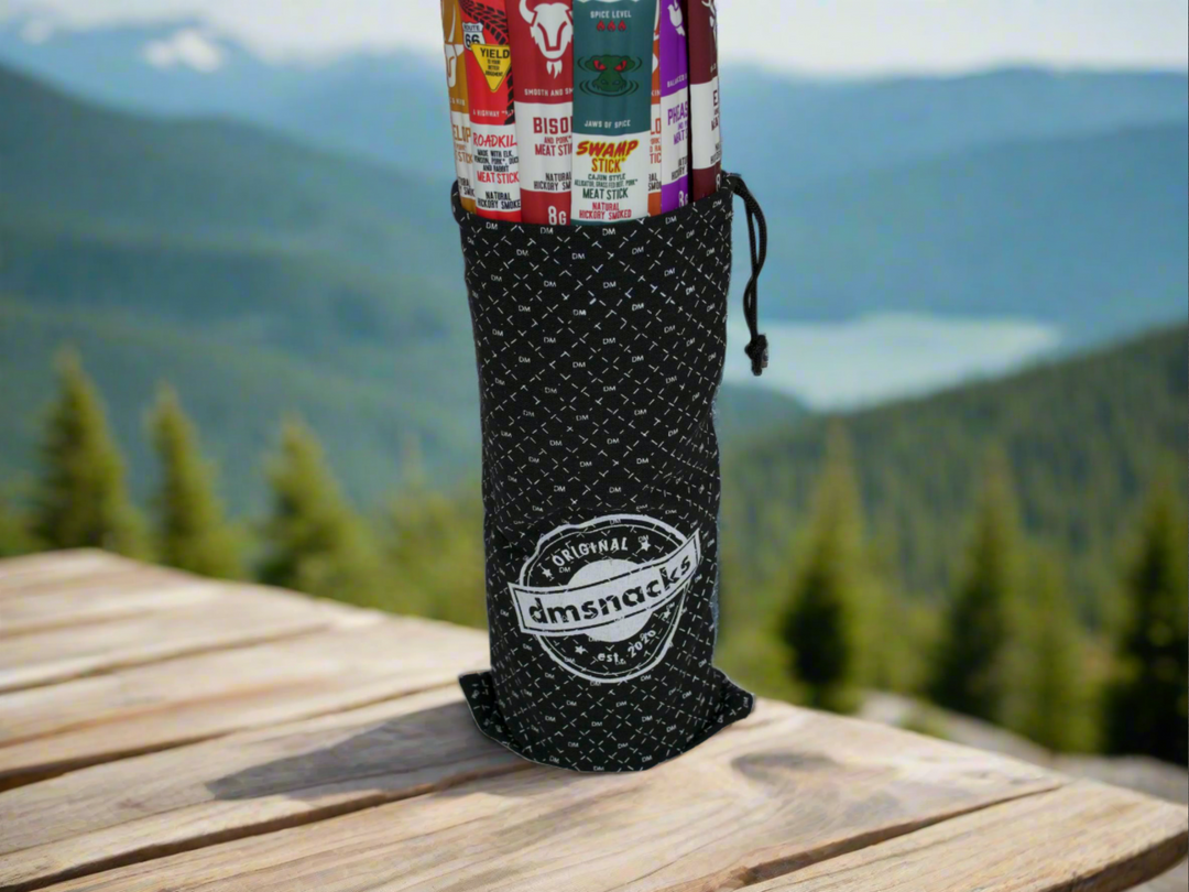 Exotic Meat Sticks Bag – 14 Wild Game Jerky Snacks | DM Snacks