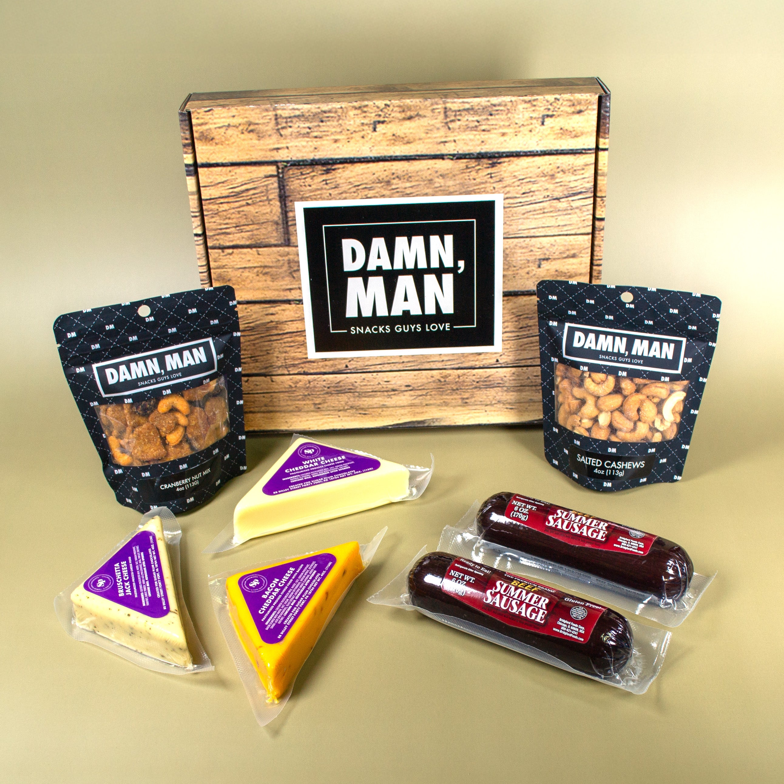Delicatessen Gift Box - Gourmet Snacks for Men – DM Snacks