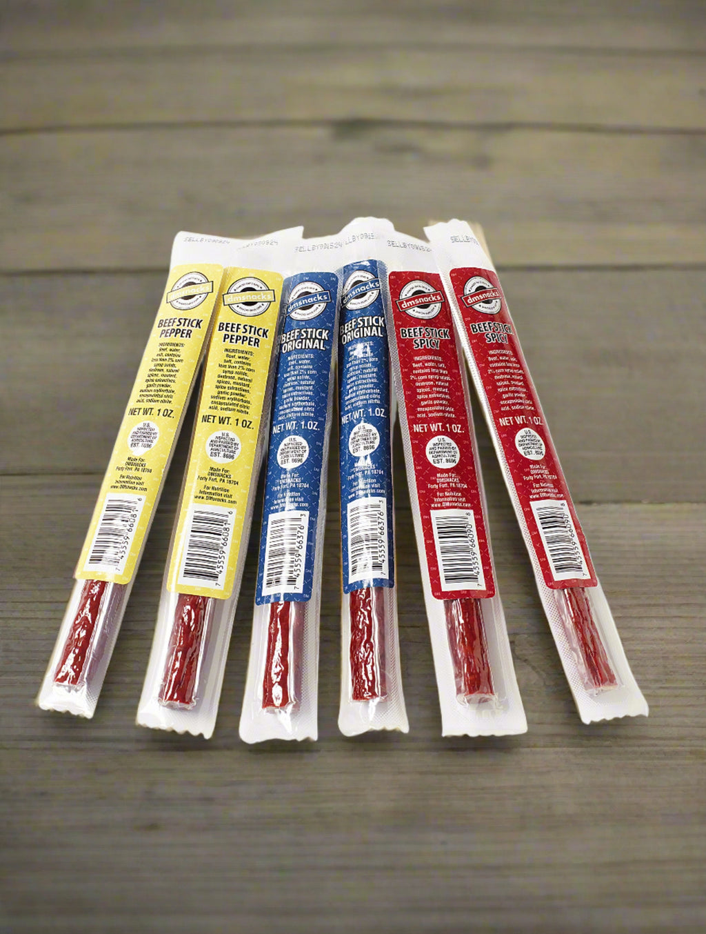 DM Snacks Beef Sticks Wild Game Meat Box