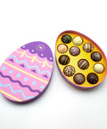 Easter Egg with 12 Gourmet Truffles