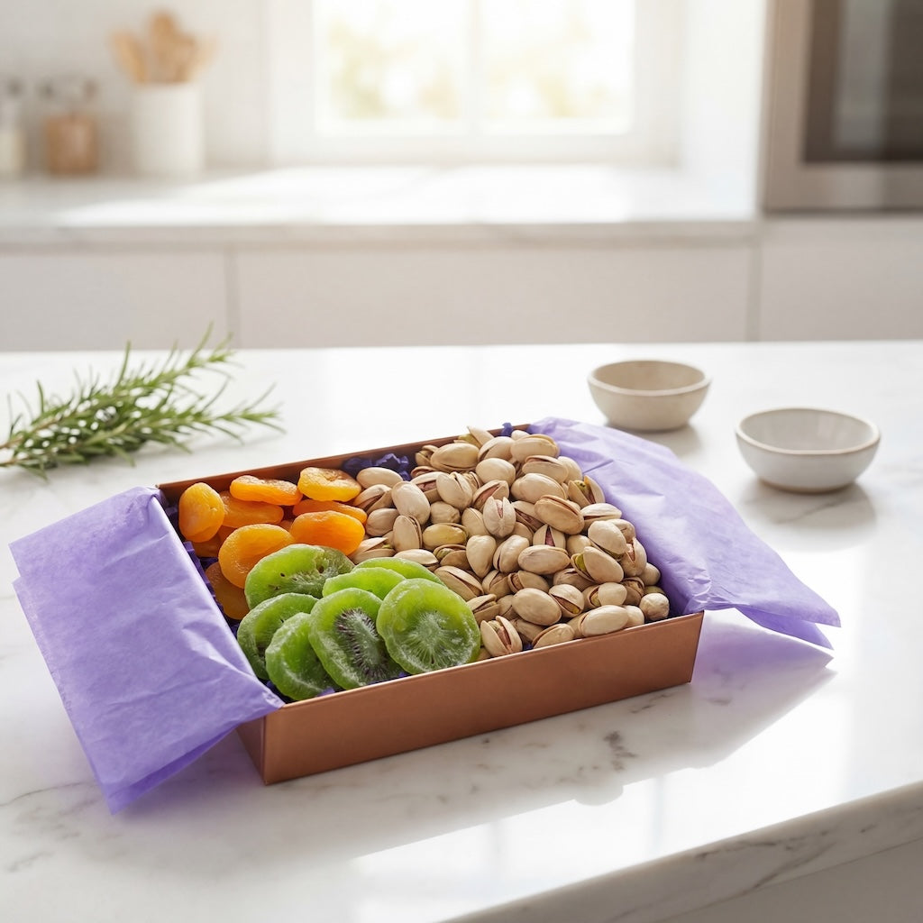 Assorted Dried Fruit and Pistachios