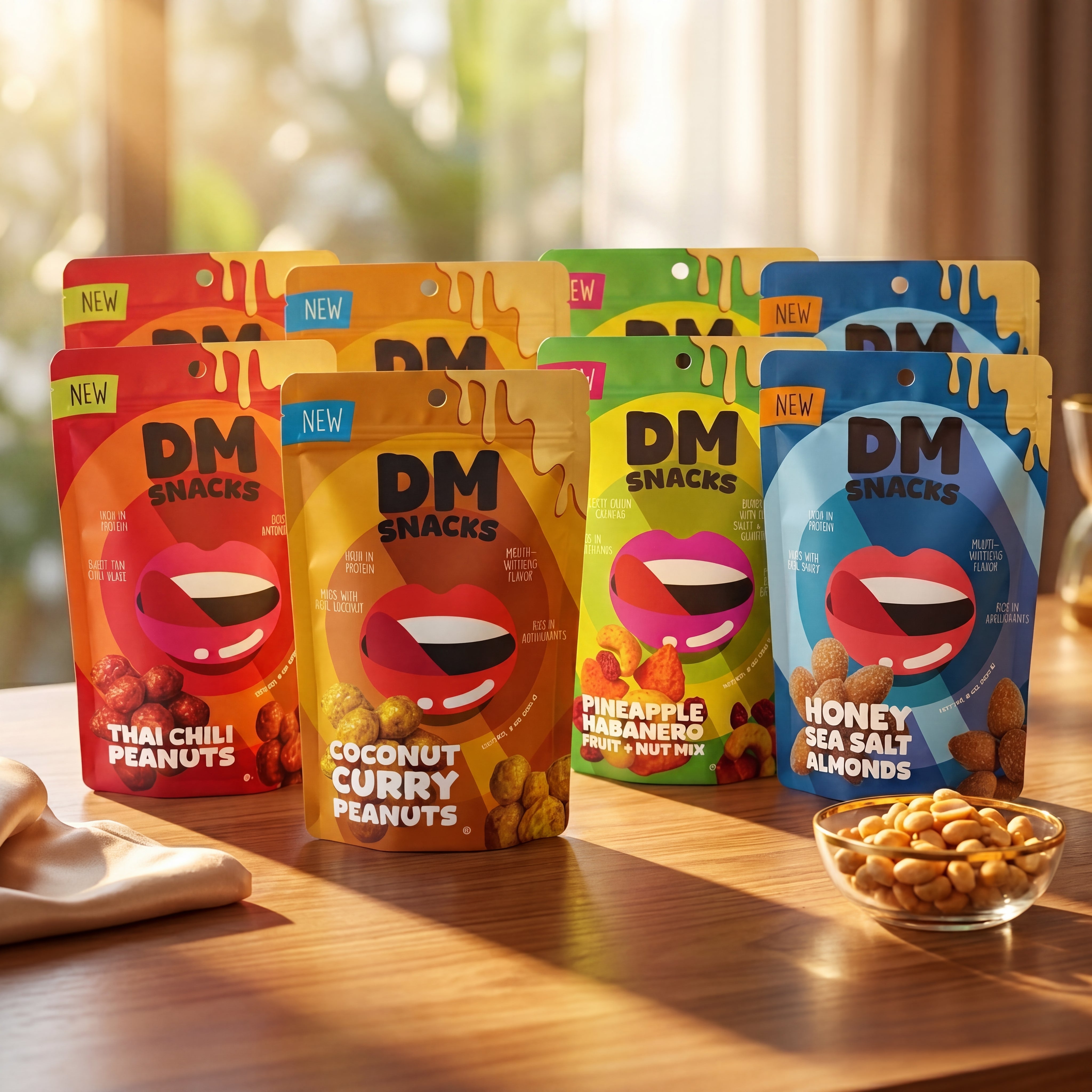 Snack Happy Collection 8 Piece Bundle – DM Snacks