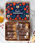 Happy and Sweet Rosh Hashanah Biscotti Gift Tin