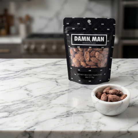 Damn, Man Honey Sea Salt Almonds