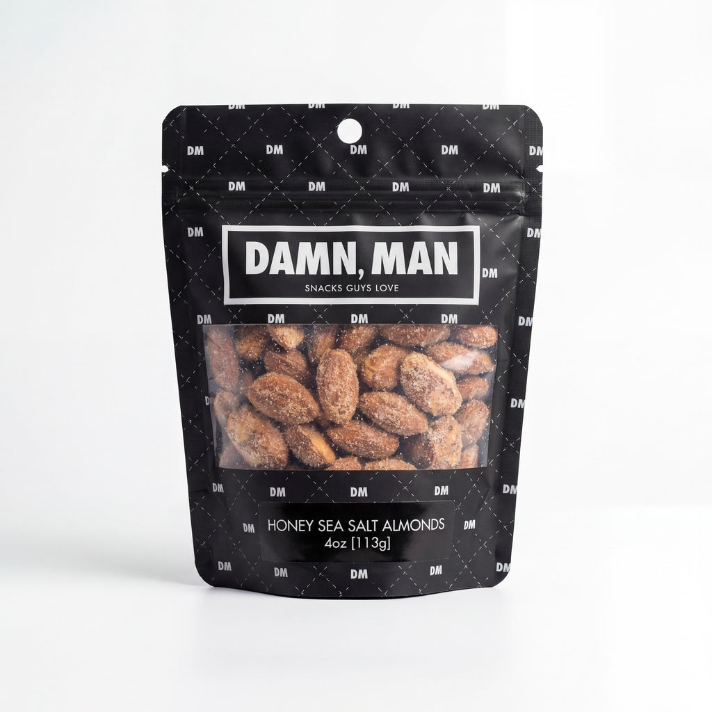 Honey Sea Salt Almonds Damn Man BYOB
