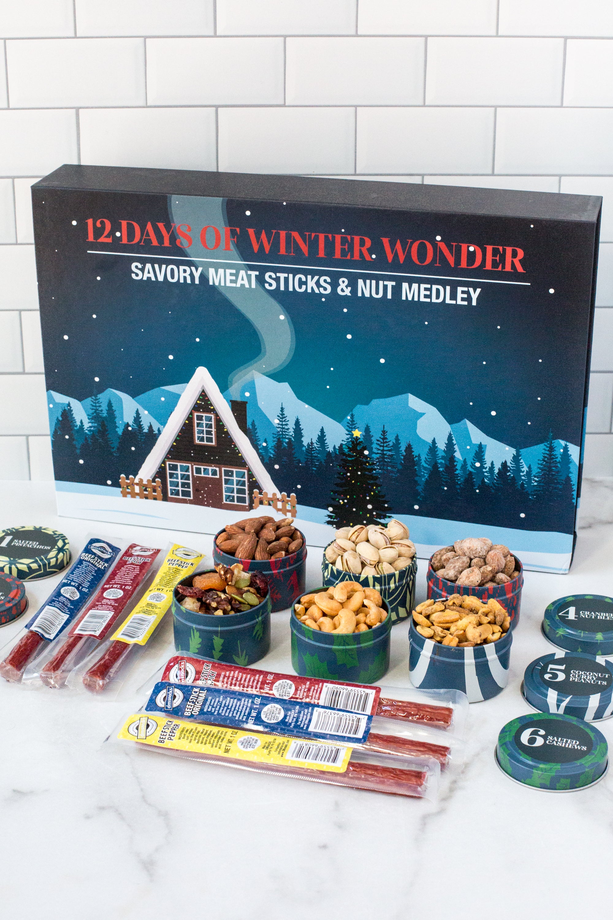 12 Days of Winter Wonder - Savory Snacks Gift Set – DM Snacks