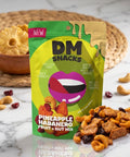 DM Snacks Pineapple Habanero Fruit Nut Trail Mix 8 oz Bag