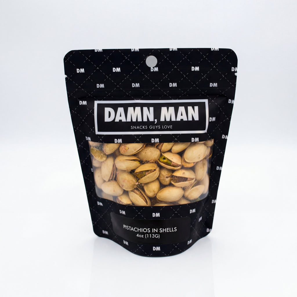 Salted Shelled Pistachios Damn Man BYOB 