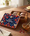 Rosh Hashanah Chocolate Biscotti Gift Tin