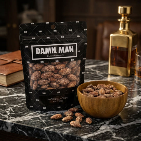 Damn Man Smoked Almonds Bar Snack