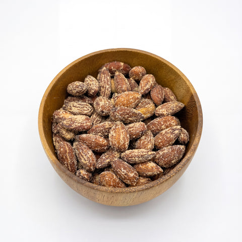 Damn Man Smoked Almonds in a Bowl