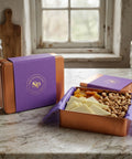 DM Snacks Cashews Dried Fruit Cheddar Cheese Gift