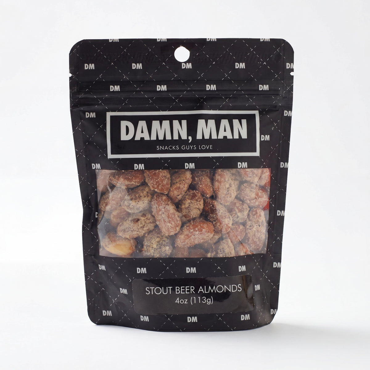 Damn Man Stout Beer Almonds