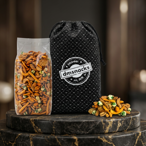 Taproom Spicy Nut Mix – Snack Blend in 1 lb. Gift Bag – DM Snacks Taproom Spicy Nut Mix – Snack Blend in 1 lb. Gift Bag – DM Snacks