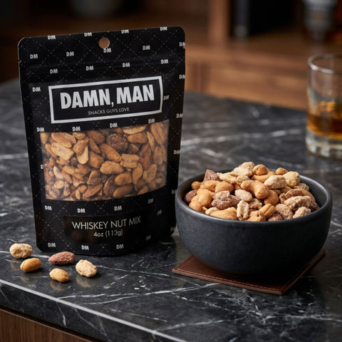Damn Man Whiskey Nut Mix Bar Snack