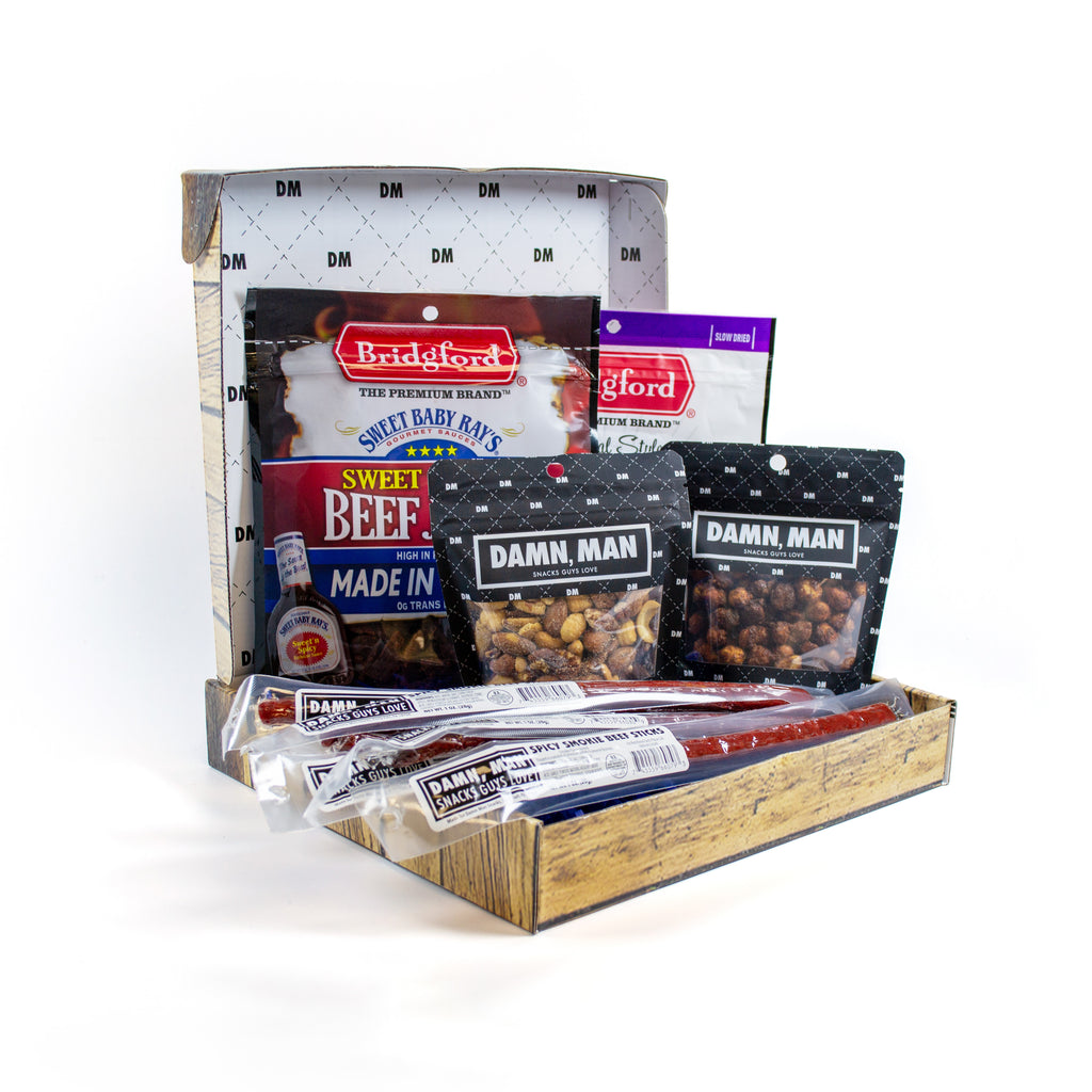 Damn Man Wise Guy Spicy Snack Box