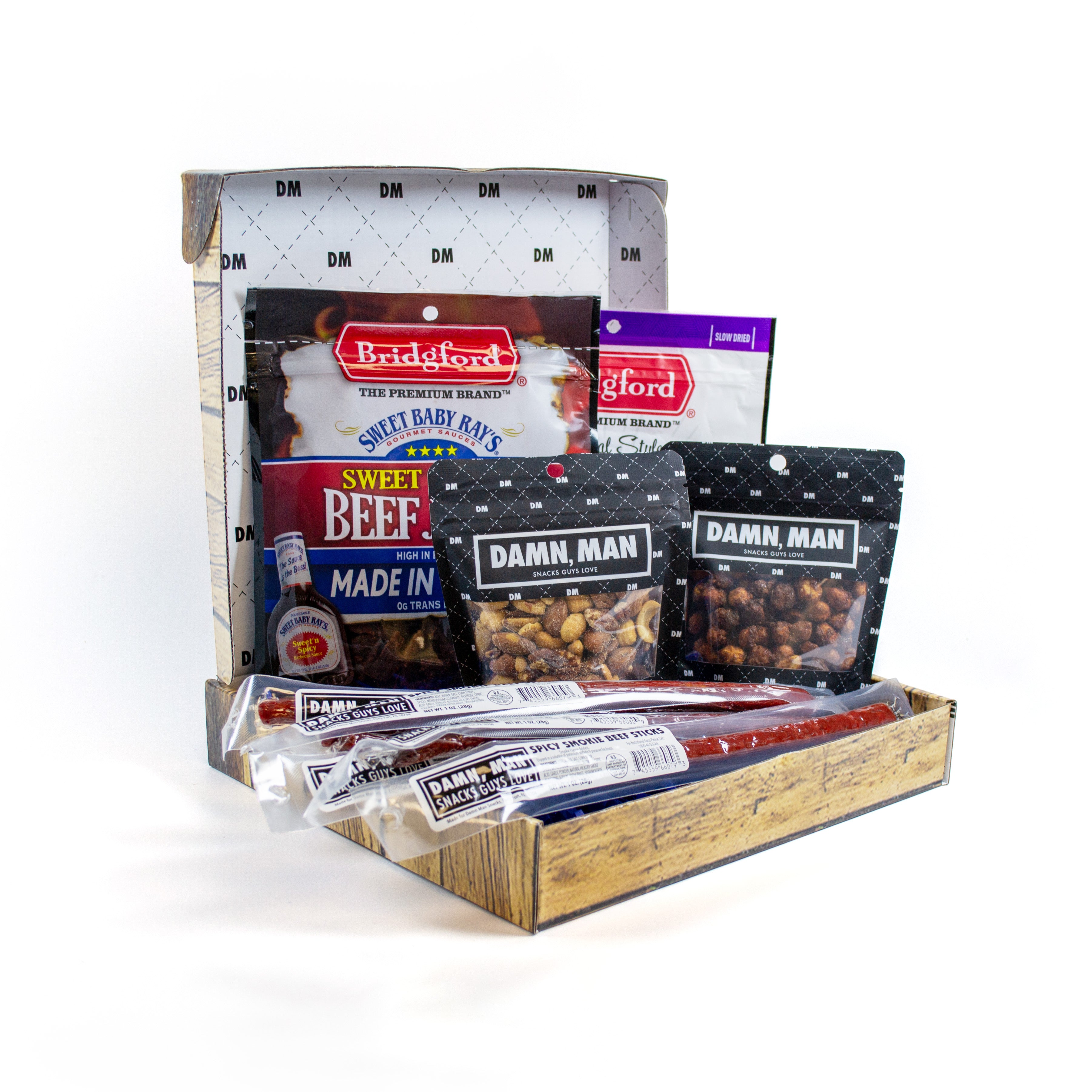 Damn Man Wise Guy Spicy Snack Box