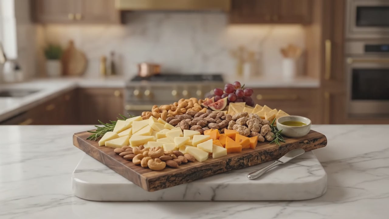 Signature Nuts & Cheese Box – Gourmet Snack Gift for Men – DM Snacks