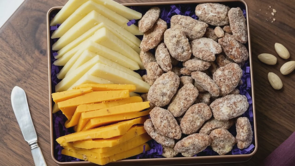 Cheddar Cheese Honey Bourbon Pecans Video